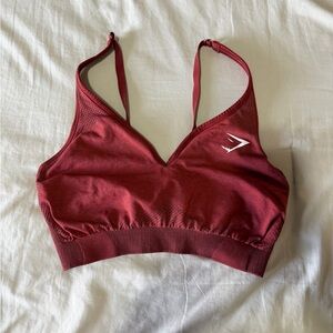 Gymshark Burgundy Sports Bra